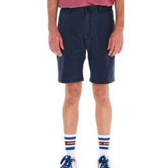 Emerson Ανδρική Βερμούδα Chino Navy Μπλε με λάστιχο στη μέση  241.EM46.46   navy blue