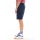 Emerson Ανδρική Βερμούδα Chino Navy Μπλε με λάστιχο στη μέση  241.EM46.46   navy blue