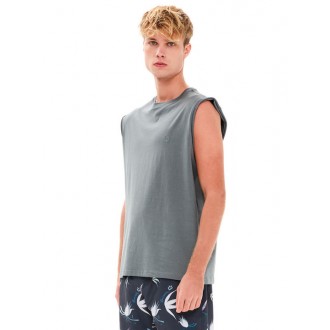 Emerson Ανδρικό T-shirt Κοντομάνικο Γκρι 241.EM37.125 stone green Emerson Ανδρικό T-shirt Κοντομάνικο Γκρι 241.EM37.125 stone green