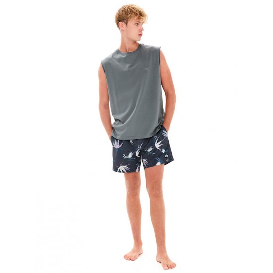 Emerson Ανδρικό T-shirt Κοντομάνικο Γκρι 241.EM37.125 stone green Emerson Ανδρικό T-shirt Κοντομάνικο Γκρι 241.EM37.125 stone green