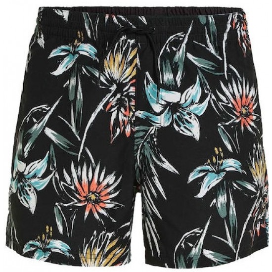 O'neill Ανδρικό Μαγιό Σορτς Μαυρο Floral 2800131-39081