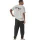 Body Action Παντελόνι Φόρμας με Λάστιχο Fleece 023431-black Body Action Παντελόνι Φόρμας με Λάστιχο Fleece 023431-black