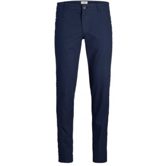 Product  WILLIAM PANTS Βαμβακερό-Λινό Παντελόνι 12248950-Navy Blazer