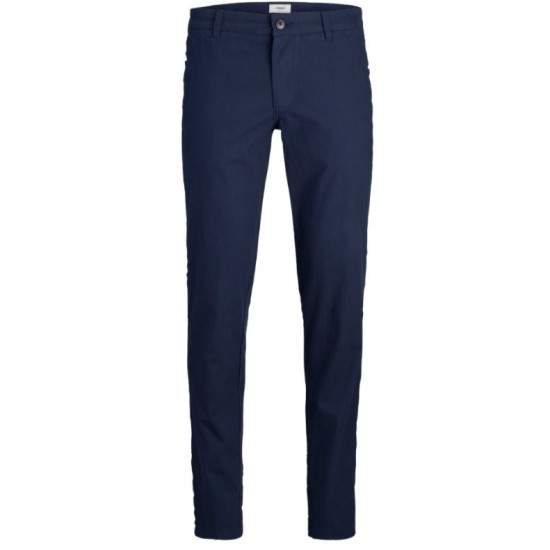 Product WILLIAM PANTS Βαμβακερό-Λινό Παντελόνι 12248950-Navy Blazer Product WILLIAM PANTS Βαμβακερό-Λινό Παντελόνι 12248950-Navy Blazer