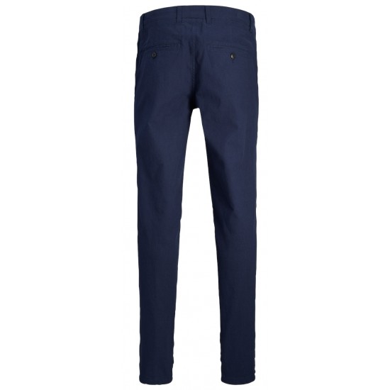 Product WILLIAM PANTS Βαμβακερό-Λινό Παντελόνι 12248950-Navy Blazer Product WILLIAM PANTS Βαμβακερό-Λινό Παντελόνι 12248950-Navy Blazer