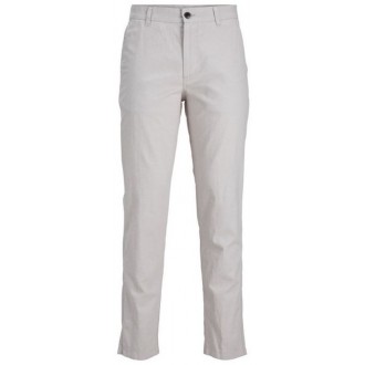Product  WILLIAM PANTS Βαμβακερό-Λινό Παντελόνι Μπεζ 12248950  crockery-melange
