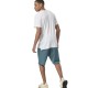 Body Action Ανδρικό Αθλητικό T-shirt Κοντομάνικο Λευκό 053425-white Body Action Ανδρικό Αθλητικό T-shirt Κοντομάνικο Λευκό 053425-white