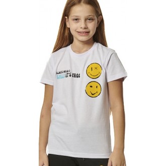 Body Action Παιδικό T-shirt Λευκό 052403-white