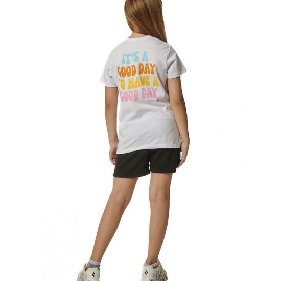 Body Action Παιδικό T-shirt Λευκό 052403-white