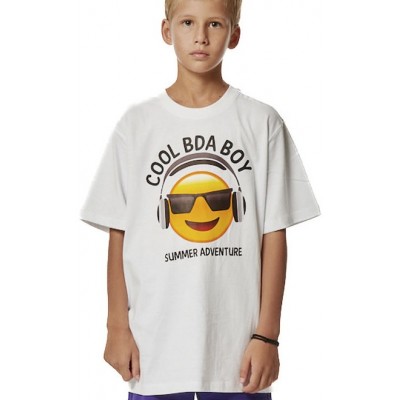 Body Action Παιδικό T-shirt Λευκό 054405-white Body Action Παιδικό T-shirt Λευκό 054405-white
