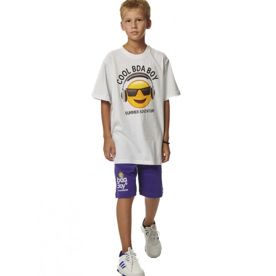Body Action Παιδικό T-shirt Λευκό 054405-white Body Action Παιδικό T-shirt Λευκό 054405-white
