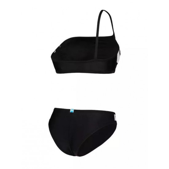 Arena Γυναικείο Μαγιό Set Bikini Με Έναν Ώμο 007048150 whitemulti-black Arena Γυναικείο Μαγιό Set Bikini Με Έναν Ώμο 007048150 whitemulti-black