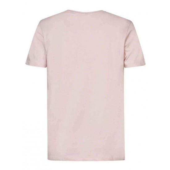 Petrol Industries Ανδρικό T-shirt Κοντομάνικο Ροζ M-1040-TSR671/3010 Petrol Industries Ανδρικό T-shirt Κοντομάνικο Ροζ M-1040-TSR671/3010