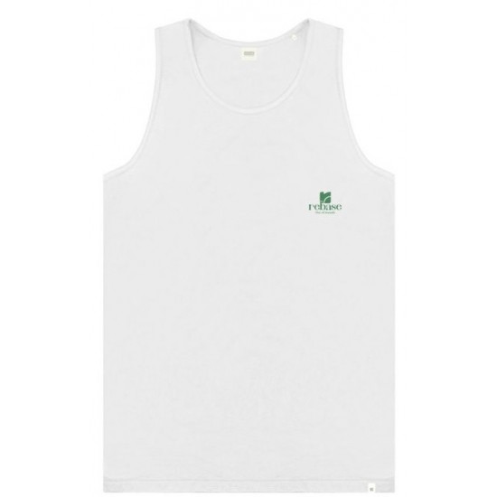 Rebase Ανδρική Μπλούζα Αμάνικη White 241-RTSL-282 white Rebase Ανδρική Μπλούζα Αμάνικη White 241-RTSL-282 white