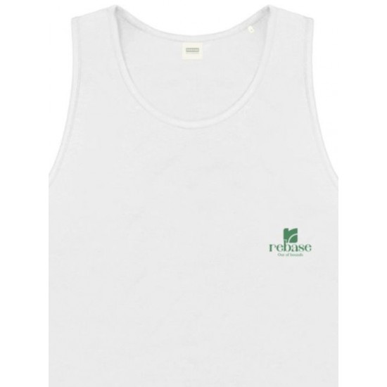 Rebase Ανδρική Μπλούζα Αμάνικη White 241-RTSL-282 white Rebase Ανδρική Μπλούζα Αμάνικη White 241-RTSL-282 white
