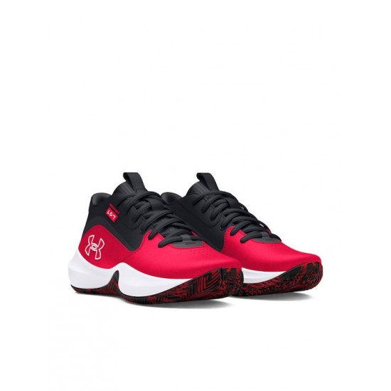 Under Armour Αθλητικά Παιδικά Παπούτσια Μπάσκετ GS Lockdown 7 Κόκκινα 3028513-600 Under Armour Αθλητικά Παιδικά Παπούτσια Μπάσκετ GS Lockdown 7 Κόκκινα 3028513-600