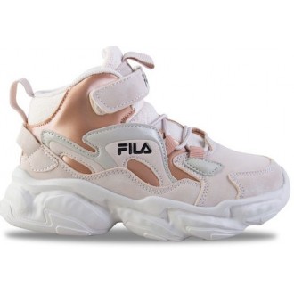 Fila Παιδικά Sneakers High με Σκρατς Ροζ 3YF43005-990