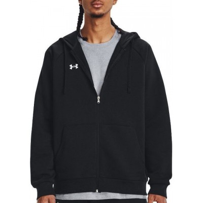 Under Armour Ανδρική Φούτερ Ζακέτα με Κουκούλα Μαύρη 1379767-001 Under Armour Ανδρική Φούτερ Ζακέτα με Κουκούλα Μαύρη 1379767-001
