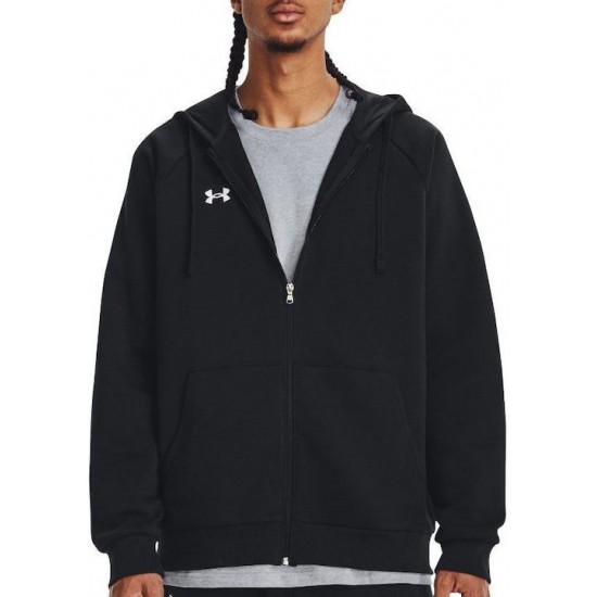 Under Armour Ανδρική Φούτερ Ζακέτα με Κουκούλα Μαύρη 1379767-001 Under Armour Ανδρική Φούτερ Ζακέτα με Κουκούλα Μαύρη 1379767-001