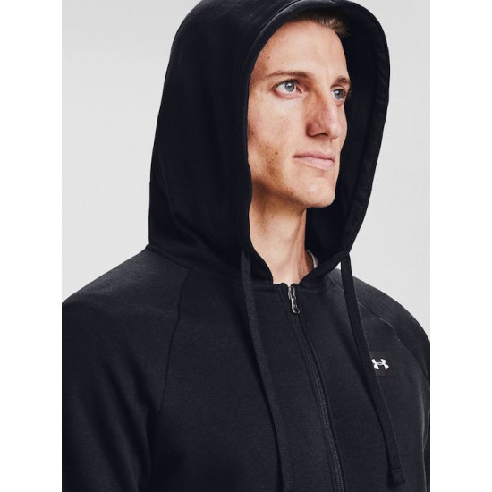 Under Armour Ανδρική Φούτερ Ζακέτα με Κουκούλα Μαύρη 1379767-001 Under Armour Ανδρική Φούτερ Ζακέτα με Κουκούλα Μαύρη 1379767-001