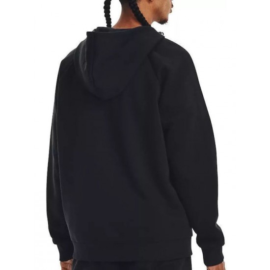Under Armour Ανδρική Φούτερ Ζακέτα με Κουκούλα Μαύρη 1379767-001 Under Armour Ανδρική Φούτερ Ζακέτα με Κουκούλα Μαύρη 1379767-001