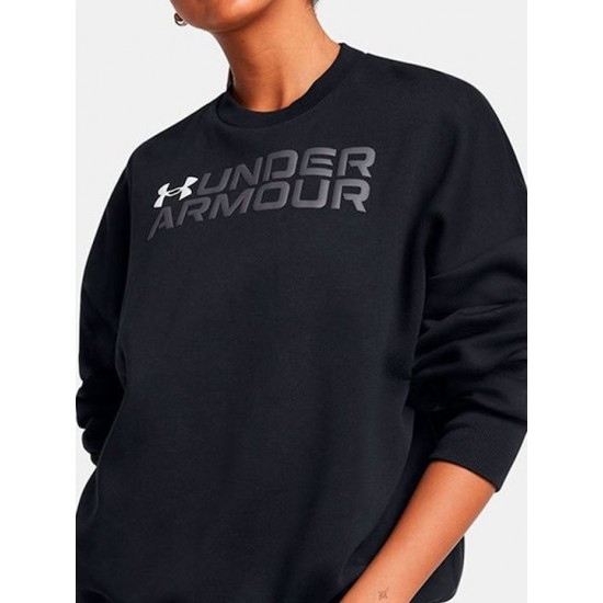 Under Armour Γυναικεία Μπλούζα Βαμβακερή Μακρυμάνικη Μαύρο 1386513 - 001 Under Armour Γυναικεία Μπλούζα Βαμβακερή Μακρυμάνικη Μαύρο 1386513 - 001