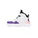Fila Παιδικά Sneakers High με Σκρατς Λευκά 3YF43002-108 white/black/purple