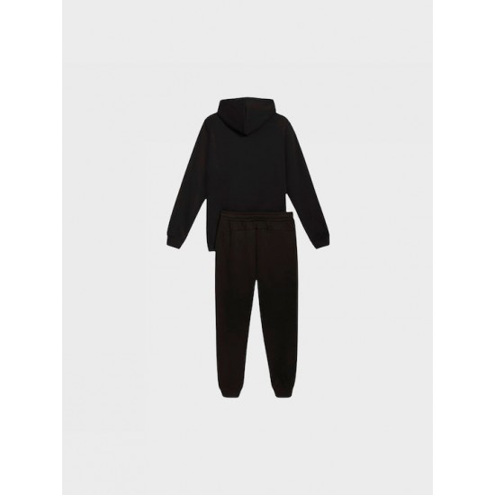 Puma Ανδρικό Σετ Φόρμας Fleece Μαυρο 683817-01 Puma Ανδρικό Σετ Φόρμας Fleece Μαυρο 683817-01