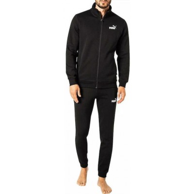 Puma Ανδρικό Σετ Φόρμας με Λάστιχο Fleece Μαύρο 585841-01 Puma Ανδρικό Σετ Φόρμας με Λάστιχο Fleece Μαύρο 585841-01