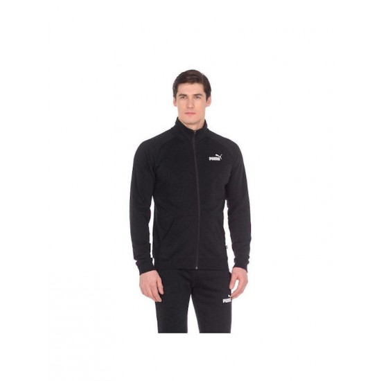 Puma Ανδρικό Σετ Φόρμας με Λάστιχο Fleece Μαύρο 585841-01 Puma Ανδρικό Σετ Φόρμας με Λάστιχο Fleece Μαύρο 585841-01
