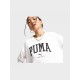 Puma Crew Γυναικείο Φούτερ Χωρίς Κουκούλα Λευκό 682493-02 Puma Crew Γυναικείο Φούτερ Χωρίς Κουκούλα Λευκό 682493-02