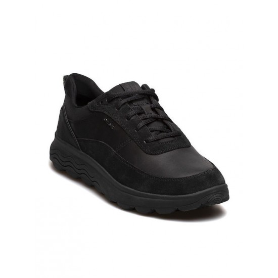 Geox U Spherica E Nappa Suede Black Ανδρικά Ανατομικά Sneakers Μαύρα U16BYE 08522 C9997 Geox U Spherica E Nappa Suede Black Ανδρικά Ανατομικά Sneakers Μαύρα U16BYE 08522 C9997