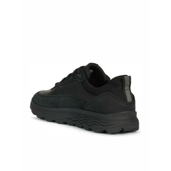 Geox U Spherica E Nappa Suede Black Ανδρικά Ανατομικά Sneakers Μαύρα U16BYE 08522 C9997 Geox U Spherica E Nappa Suede Black Ανδρικά Ανατομικά Sneakers Μαύρα U16BYE 08522 C9997