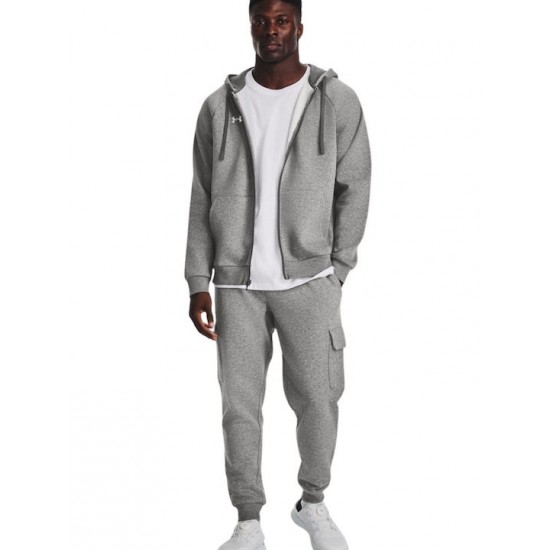 Under Armour Ανδρική Φούτερ Ζακέτα με Κουκούλα Γκρι 1379767 - 025 Under Armour Ανδρική Φούτερ Ζακέτα με Κουκούλα Γκρι 1379767 - 025