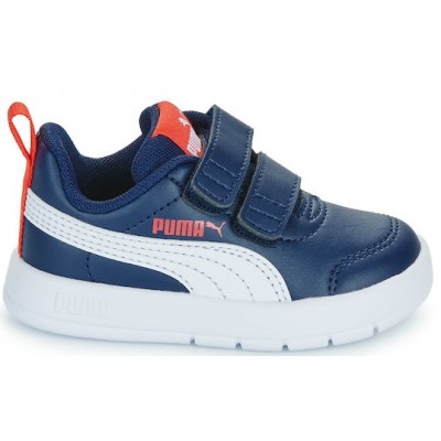 Puma Παιδικά Sneakers Courtflex V3 V Inf Μπλε 310252-03
