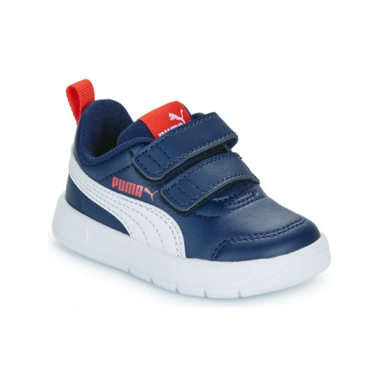 Puma Παιδικά Sneakers Courtflex V3 V Inf Μπλε 310252-03 Puma Παιδικά Sneakers Courtflex V3 V Inf Μπλε 310252-03