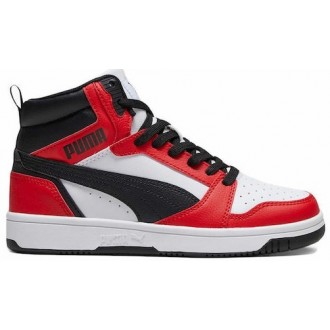 Puma Παιδικά Sneakers High Rebound Joy V6 Πολύχρωμα 393831-03