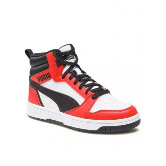 Puma Παιδικά Sneakers High Rebound Joy V6 Πολύχρωμα 393831-03