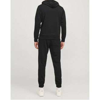 Jack & Jones Rebel LOGO SWEAT HOOD NOOS 12263852-BLACK Jack & Jones Rebel LOGO SWEAT HOOD NOOS 12263852-BLACK