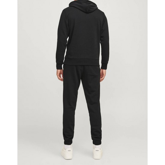 Jack & Jones Rebel LOGO SWEAT HOOD NOOS 12263852-BLACK Jack & Jones Rebel LOGO SWEAT HOOD NOOS 12263852-BLACK
