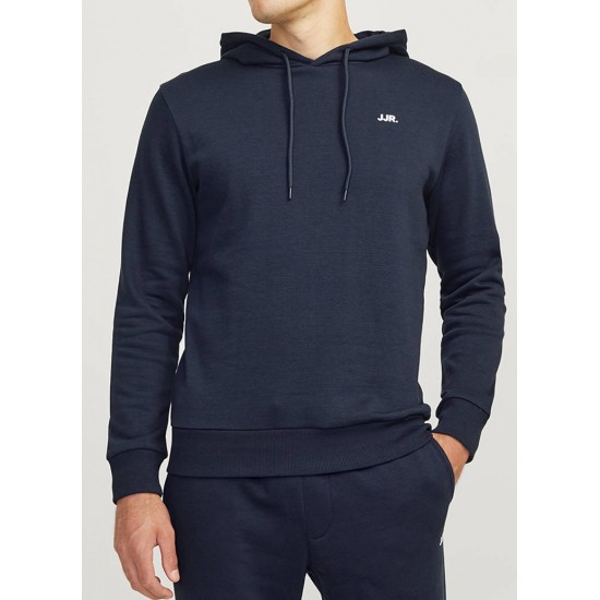 Jack & Jones Rebel LOGO SWEAT HOOD NOOS 12263852-Sky Captain Jack & Jones Rebel LOGO SWEAT HOOD NOOS 12263852-Sky Captain