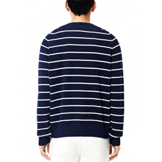 Lacoste Ανδρική Μπλούζα Μπλε AH7607 00 XCH BLEU MARINE-166 BLANC Lacoste Ανδρική Μπλούζα Μπλε AH7607 00 XCH BLEU MARINE-166 BLANC