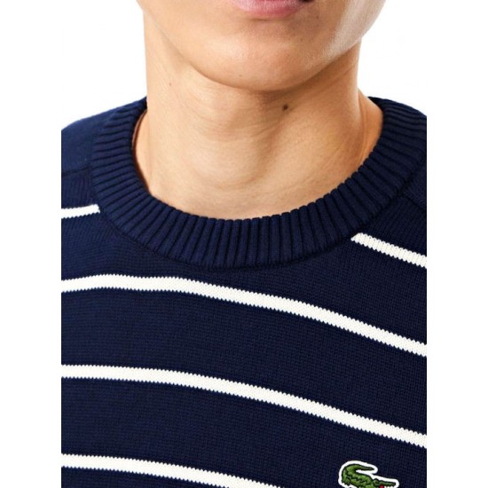 Lacoste Ανδρική Μπλούζα Μπλε AH7607 00 XCH BLEU MARINE-166 BLANC Lacoste Ανδρική Μπλούζα Μπλε AH7607 00 XCH BLEU MARINE-166 BLANC