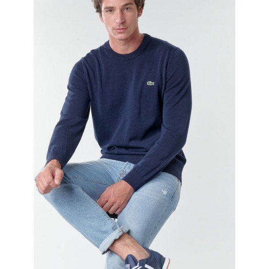 Lacoste Ανδρική Μπλούζα Μακρυμάνικη Μπλε Σκούρο H1985 00 166 BLEU MARINE Lacoste Ανδρική Μπλούζα Μακρυμάνικη Μπλε Σκούρο H1985 00 166 BLEU MARINE