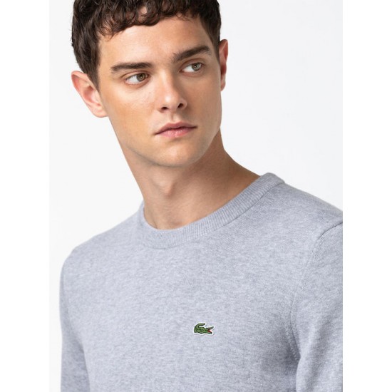 Lacoste Ανδρική Μπλούζα Μακρυμάνικη Γκρι AH1985 00 CCA GRIS CHINE Lacoste Ανδρική Μπλούζα Μακρυμάνικη Γκρι AH1985 00 CCA GRIS CHINE
