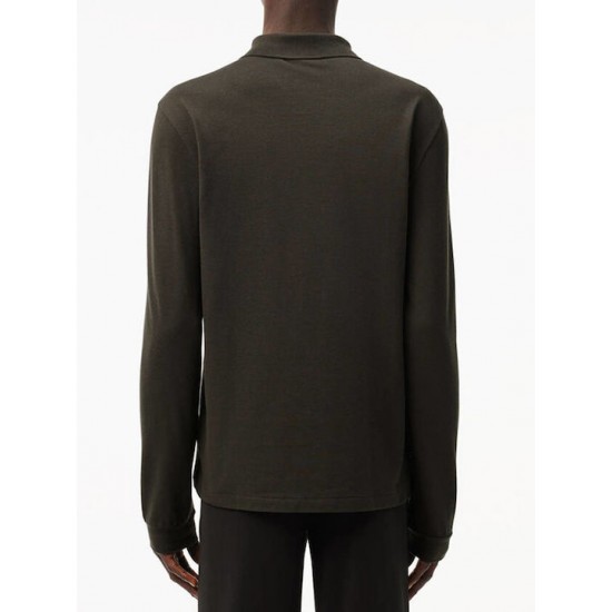 Lacoste Ανδρική Μπλούζα Μακρυμάνικη Polo Khaki L1312 00 L7A Lacoste Ανδρική Μπλούζα Μακρυμάνικη Polo Khaki L1312 00 L7A