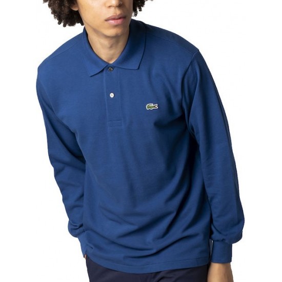 Lacoste Ανδρική Μπλούζα Polo Μακρυμάνικη Μπλε L1312 00 HBM BLEU Lacoste Ανδρική Μπλούζα Polo Μακρυμάνικη Μπλε L1312 00 HBM BLEU