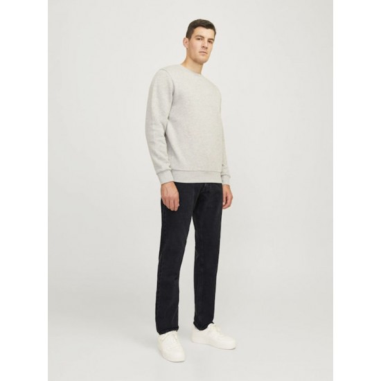 Jack & Jones Ανδρικό Παντελόνι Τζιν σε Relaxed Εφαρμογή Μαύρο 12263627 Black Denim