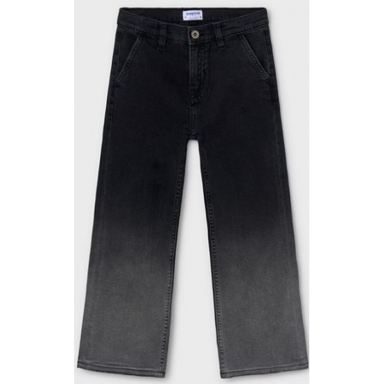 Mayoral Παντελόνι Soft Denim Μαύρο-Γκρι 7547 - 83 NEGRO