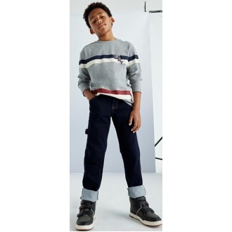 Mayoral Παντελόνι Soft Denim Worker Μπλέ 7532 - 54 DARK INDIG